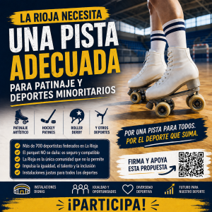 Por un patinaje digno en La Rioja