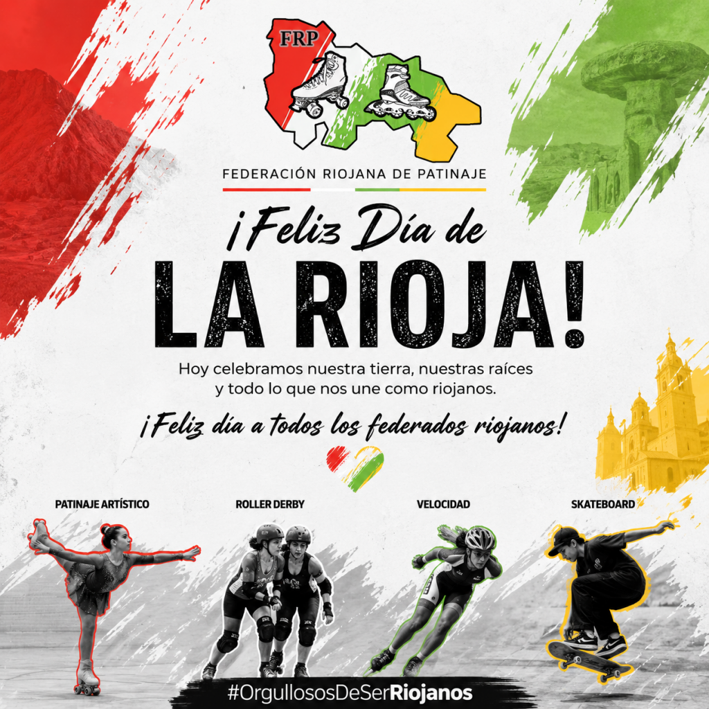 Cartel Feliz día de la rioja