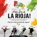 Cartel Feliz día de la rioja
